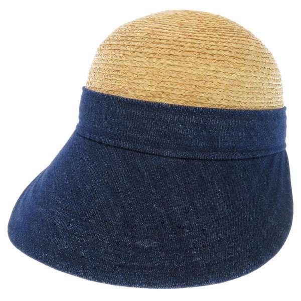 エルメスストローハット57 HERMES（エルメス） 【新品同様】エルメス ストローハット 麦わら帽子