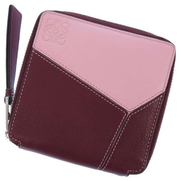 LOEWE（ロエベ） 二つ折り財布 パズル スクエア ジップウォレット 122