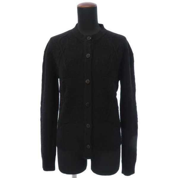 HERMES 肉厚カシミヤウール　ブリッドドゥガラ　カーディガン　ジャケット HERMES エルメス カーディガン ブリッド・ドゥ・ガラ Brides de Gala