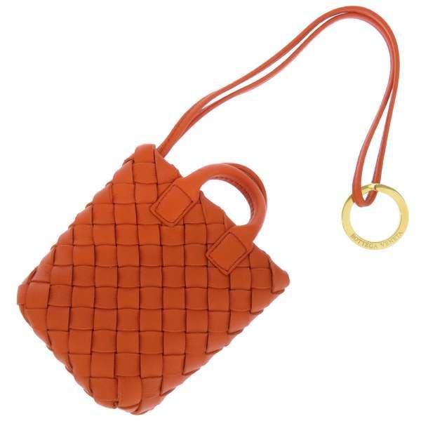 BOTTEGA VENETA ボッテガヴェネタ バッグチャーム ントレチャート  