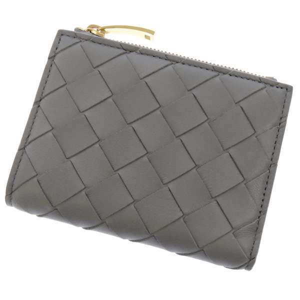 美品 ボッテガヴェネタ 二つ折り財布 イントレチャート BOTTEGA VENETA ボッテガヴェネタ 二つ折り財布 イントレ