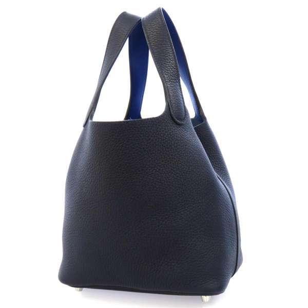 HERMES（エルメス） ハンドバッグ ピコタンロックPM エクラ ブルー