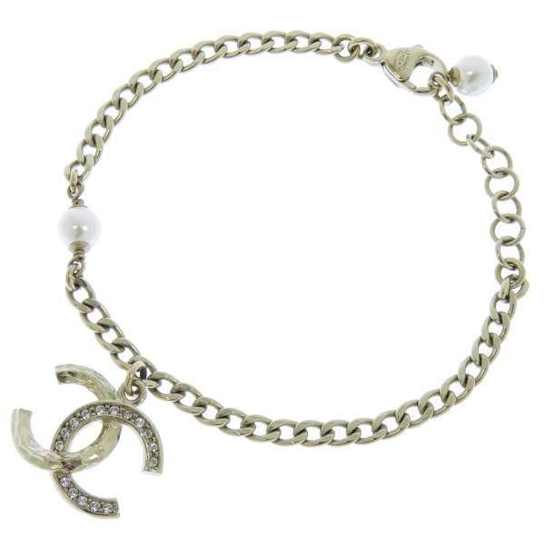 LOUIS VUITTON シャネル ブレスレット ココマーク ラインストーン  