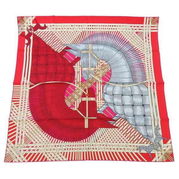 HERMES（エルメス） スカーフ カレ90 マサン マサン MASAN&MASAN