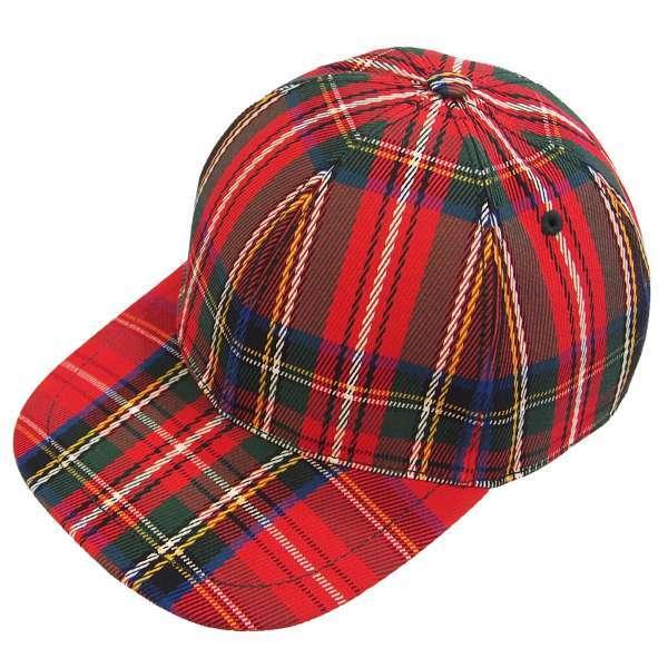 バーバリー キャップ チェック コットン BURBERRY 帽子 タータン 