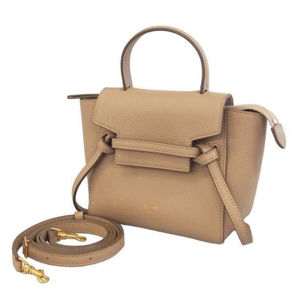MASAMIです CELINE（セリーヌ） ハンドバッグ ピコ ベルトバッグ カーフスキン
