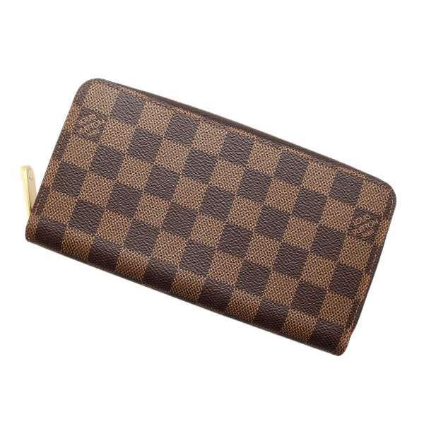 LOUIS VUITTON（ルイ・ヴィトン） 長財布 ダミエ・エベヌ ジッピー