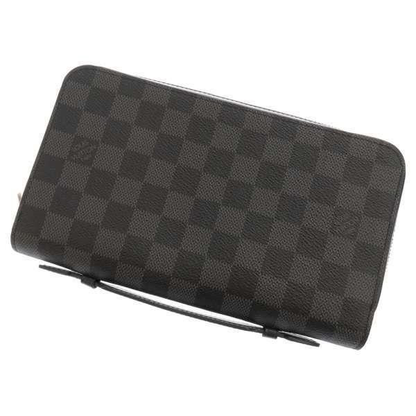 【美品】ルイヴィトン ダミエ ジッピー 長財布 付属品 正規品 LOUIS VUITTON（ルイ・ヴィトン） 長財布 ジッピーXL N41503 ダミエ