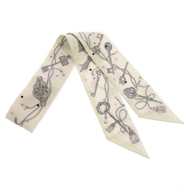 HERMES（エルメス） スカーフ ツイリー レクレアポア Les Cles a Pois