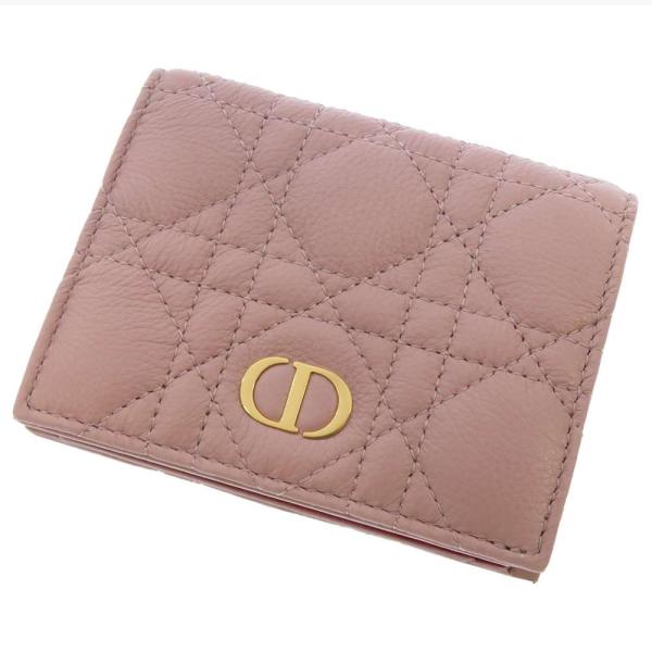 クリスチャン・ディオール 二つ折り財布 DIOR CARO マルチカラー クリスチャン・ディオール 二つ折り財布 DIOR CARO マルチカラー