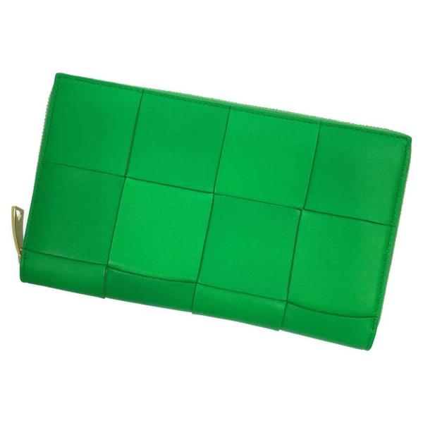 ボッテガヴェネタ 長財布 カセット ラウンドファスナー イントレ