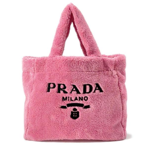 プラダ トートバッグ ソフトテリー パイル 1BG130 PRADA バッグ 【安心