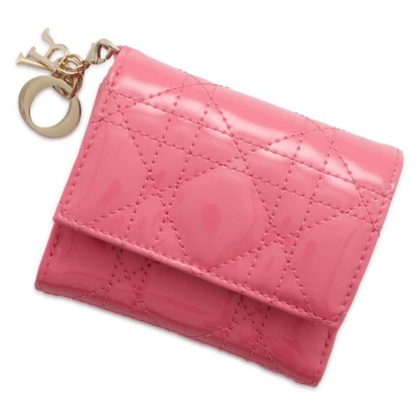 Lady Dior ロータスウォレット 財布 ディオール S0181ONMJM973_SBG_E01?$