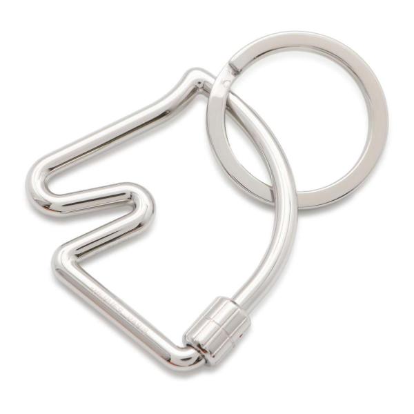 エルメス キーホルダー シュバル Cheval シルバー金具 HERMES