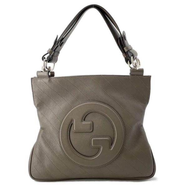 GUCCI グッチ 2WAY ブロンディ スモールトートバッグ チェーンショルダーバッグ 肩掛け ハンドバッグ メタリック 751518  レザー   シルバー シルバー金具 レディース 美品【中古品】 gallery-rare_9607293