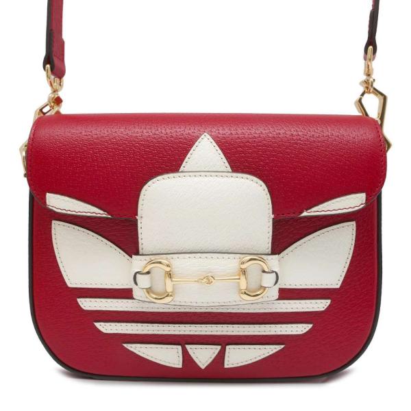 グッチ ショルダーバッグ ホースビット 1955 アディダスコラボ レザー