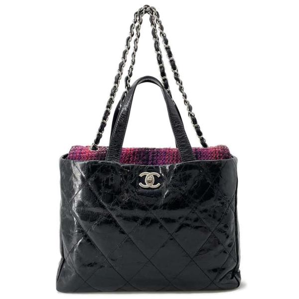 シャネル ハンドバッグ マトラッセ ココマーク ポートベロー CHANEL