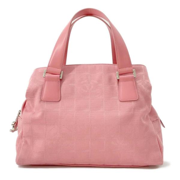 CHANEL シャネル ニュートラベルライン ナイロン トートバッグ ピンク シャネル トートバッグ ニュートラベルライン ナイロン ピンク A15991