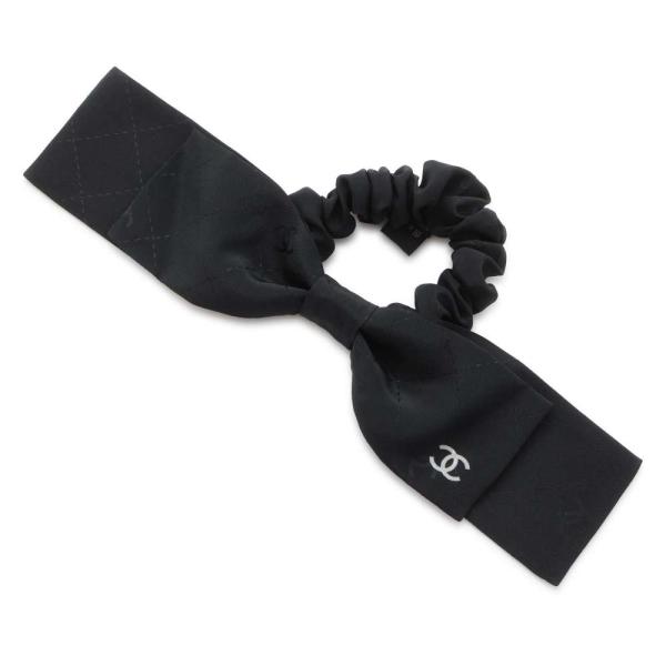 シャネル シュシュ リボン ココマーク シルク AAA374 CHANEL ヘア