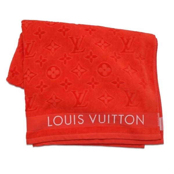 ルイ・ヴィトン louis vuitton ビーチタオル 正規品 gallery-rare_9962972