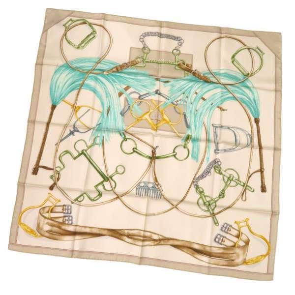 エルメス スカーフ カレ90 カレ・プロジェクト・オ・クレヨン Projets