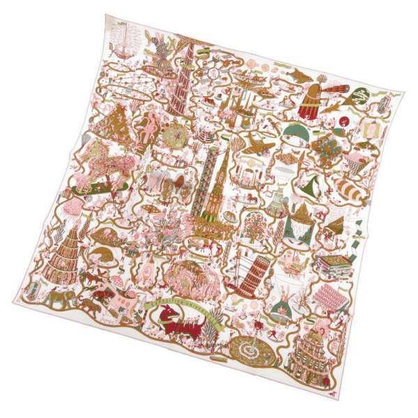 エルメス　カレ90 〈万国博覧会 〉 HERMES（エルメス） スカーフ カレ90 万国博覧会 Exposition