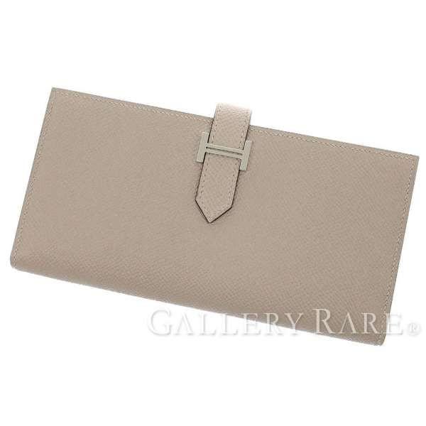 専用★ べアンスフレ ★ ヴェルソ グリアスファルト エルメス 財布 ツートン HERMES（エルメス） 長財布 ベアンスフレ ヴェルソ グリアスファルト