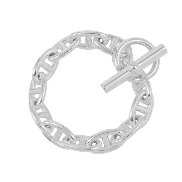 エルメス ブレスレット シェーヌダンクルGM 12コマ SV925シルバー