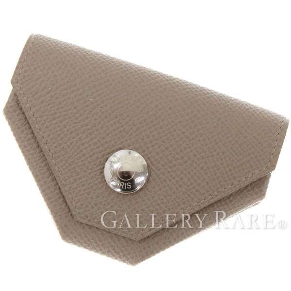 HERMES エルメス コインケース ル・ヴァンキャトル グリ