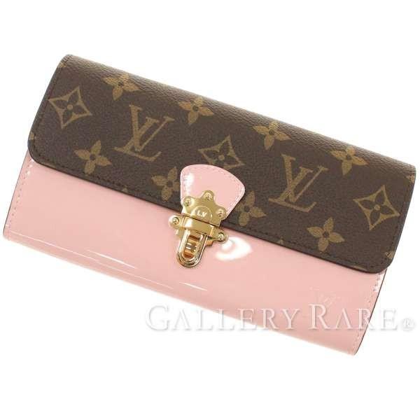 ルイヴィトン 長財布 モノグラム ポルトフォイユ・チェリーウッド  