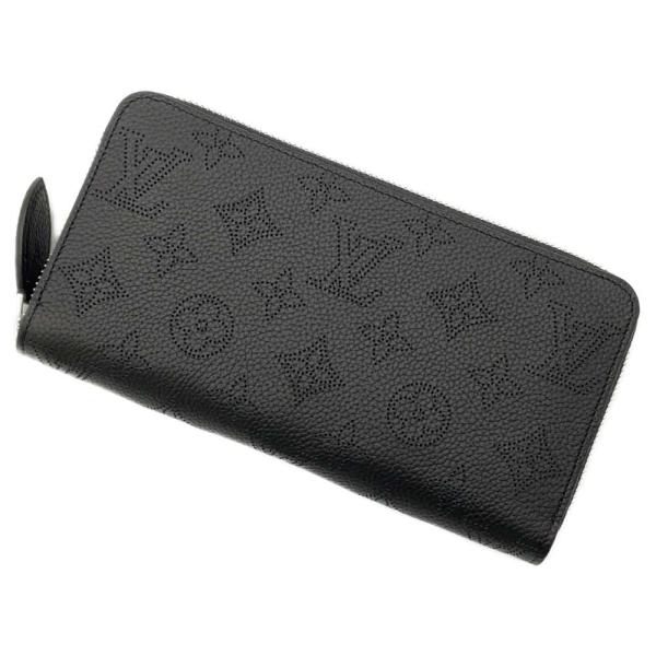 ✨マナヒ✨　ジッピーウォレット　長財布 ノワール　M61867 男女兼用 ルイヴィトン 長財布 モノグラム マヒナ ジッピーウォレット ノワール
