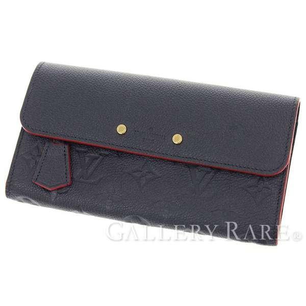 レア！ルイ・ヴィトン アンプラント 長財布 ブラック ポルトフォイユ