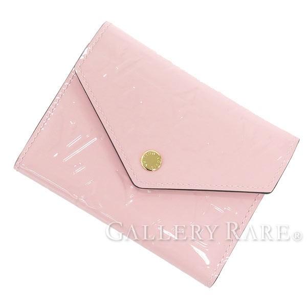 ルイヴィトン 財布 ヴェルニ ポルトフォイユ ヴィクトリーヌ M Louis Vuitton ヴィトン 三つ折り ピンク コンパクト M Gallery Rare 通販 Yahoo ショッピング