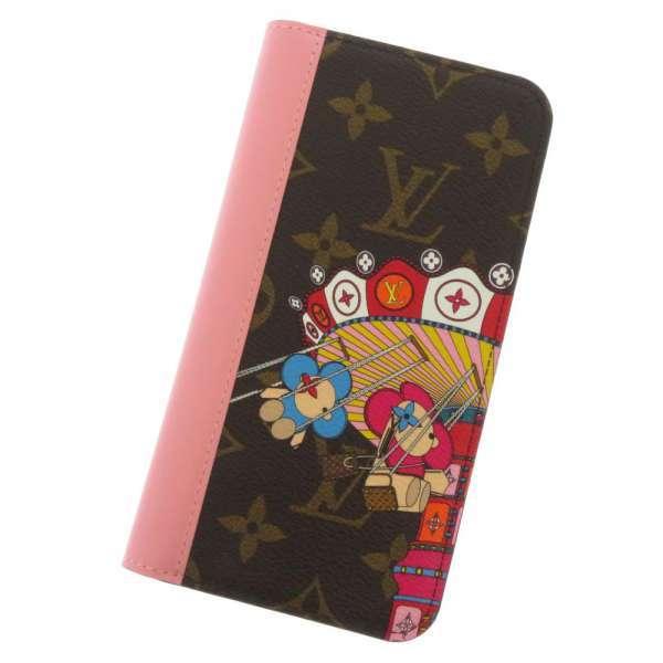 ルイヴィトン フォリオモノグラム 手帳型スマホケース ヴィヴィエンヌ LOUIS VUITTON（ルイ・ヴィトン） アイフォンケース ヴィヴィエンヌ