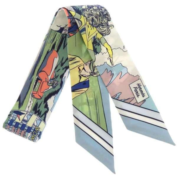 エルメス スカーフ ツイリー Wow HERMES シルクツイル 2021年春夏  