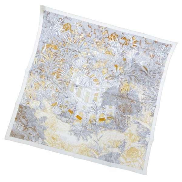 エルメス　カレ45 FAUBOURG TROPICAL フォーブルトロピカル エルメス カレ45 FAUBOURG TROPICAL フォーブルトロピカル シルク