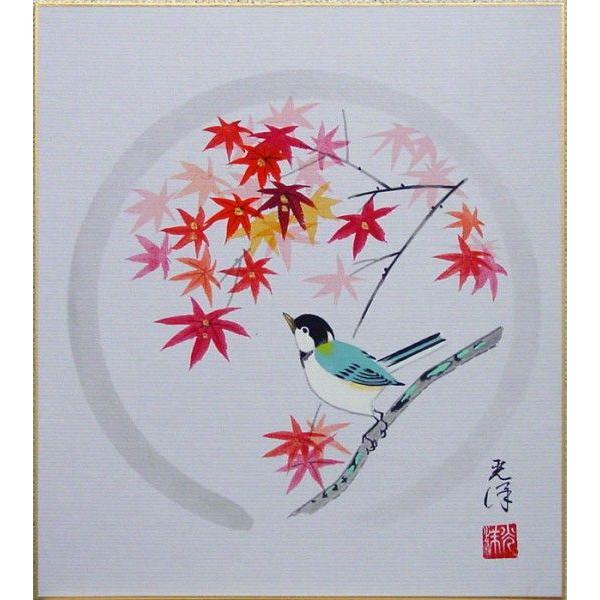 日本画紅葉　中サイズ… gallery-uchida_j9-4614-k