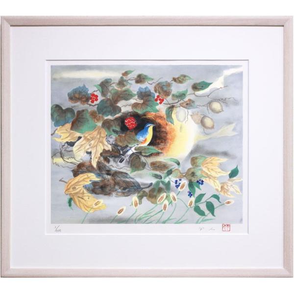 工藤甲人 『風渉る季節』 リトグラフ(石版画) 版画 絵画 日本 工藤甲人 『風渉る季節』 リトグラフ(石版画) 版画 絵画 日本