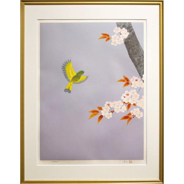 上村淳之　リトグラフ　美品　【春汀】142/200 上村淳之 リトグラフ 美品 【春汀】142/200 - メルカリ