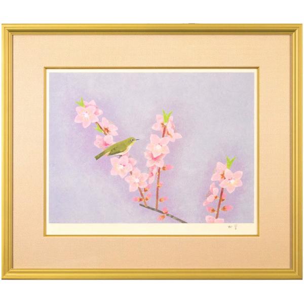 上村松篁 「 芳春 」 孔版画 シルクスクリーン : 内田画廊 - 通販
