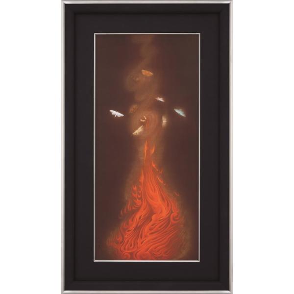 速水御舟 山種美術館 名作選 重要文化財 「 炎舞 」 彩美版R