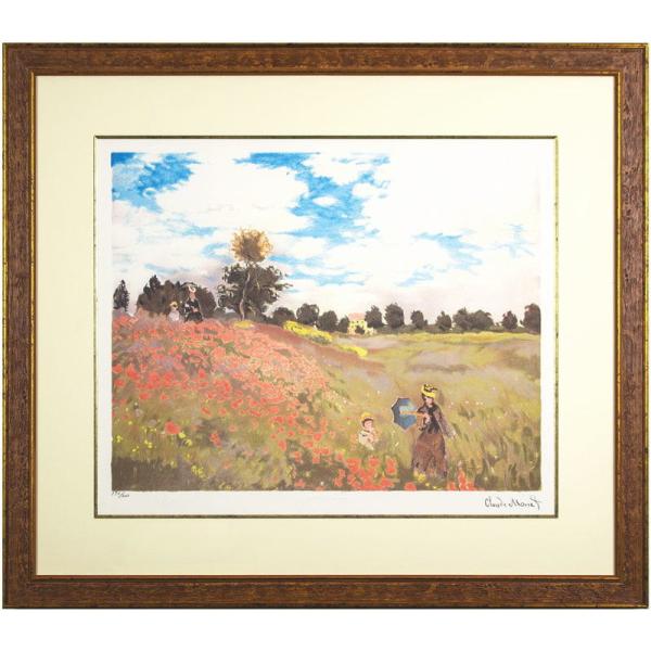 1588 「クロード・モネ」 ひなげし 複製画 油彩画 印象派 Amazon.co.jp: クロード・モネ［世界の名画コレクション