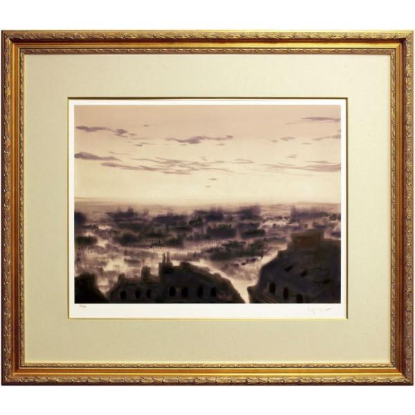 値下げしました】ヒロ・ヤマガタ「モンマルトルの眺め」