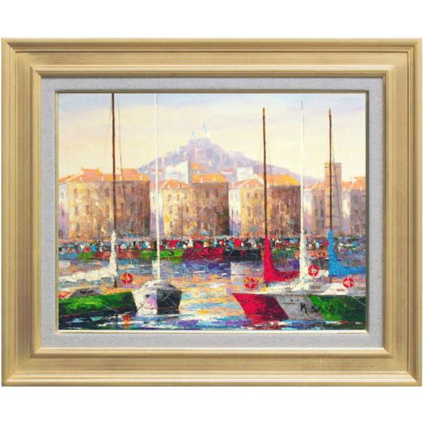 酒井健吉 『マルセイユ』 油絵・油彩画 F6(6号) : 内田画廊 酒井健吉 『マルセイユ』 油絵・油彩画 F6(6号) : 内田画廊