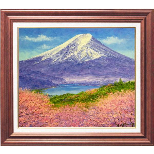 焼岳」秋 絵画 油絵 F10 焼岳」秋 絵画 油絵 F10