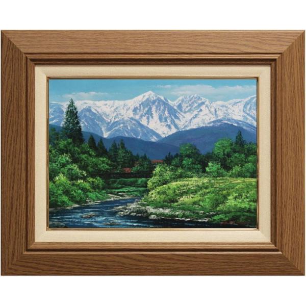 広瀬和之 『白馬岳』 油絵・油彩画 F4（4号） 絵画 日本の風景 自然 山 長野県 送料無料 :Y1-1734-S:内田画廊 - 通販