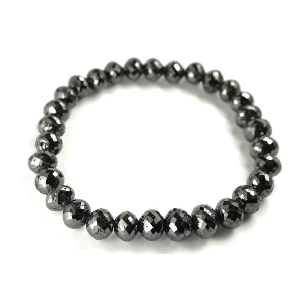 100.15ct 7〜8mmブラックダイヤモンドラウンドカット(ミラーボール