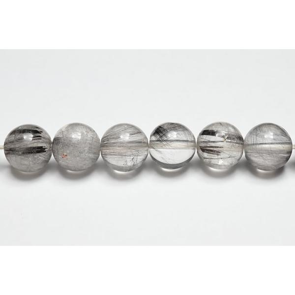 8mm5Aプラチナルチル(プラチナクォーツ) 粒売りビーズ