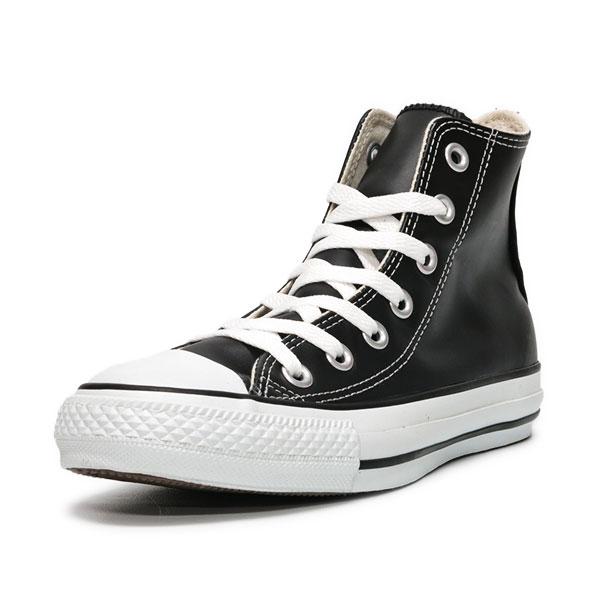 コンバース レザー スニーカー オールスター ハイカット レディース メンズ ユニセックス 本革 ブラック ホワイト 黒 白 Converse Lea Hi Co Leaashi フットプレイス 通販 Yahoo ショッピング