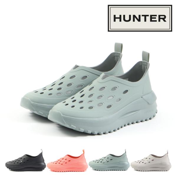 【50%OFF】 ハンター HUNTER レディース カジュアルシューズ ユニセックス トラベル フロー シューズ UFK1001EVA スリッポン ウォーターシューズ 軽量 軽い 正規品 ビーチ 海 プール HUNTER（ハンター） レディース カジュアルシューズ ユニセックス
